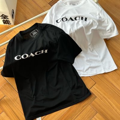 Luxury Coach Short Sleeves Black Logo Collection