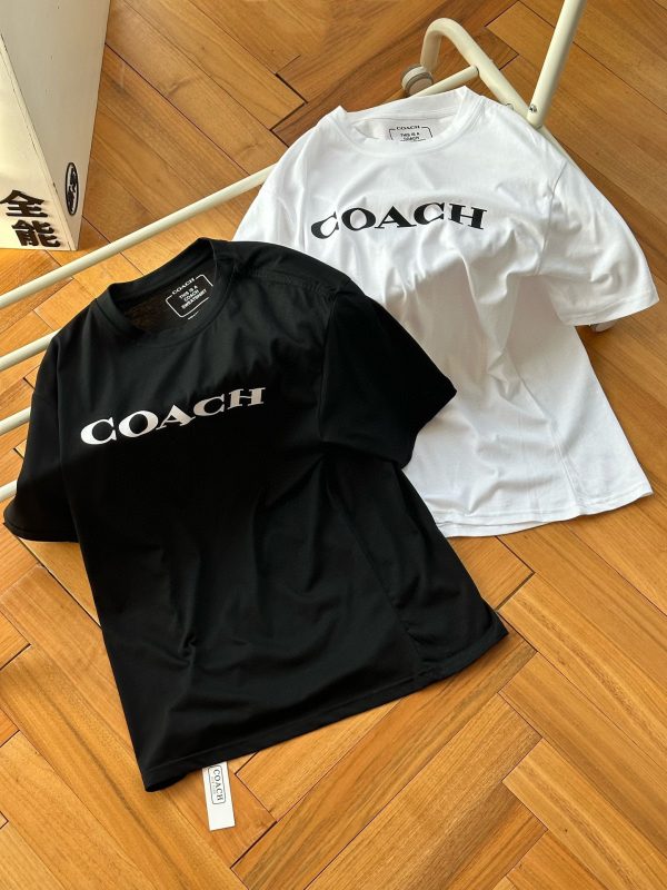 Luxury Coach Short Sleeves Black Logo Collection