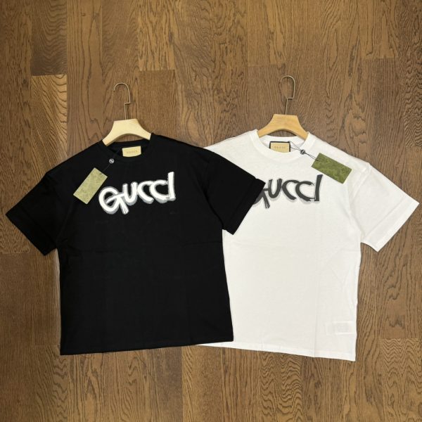 Premium Gucci Short Sleeves Cotton Classic Style