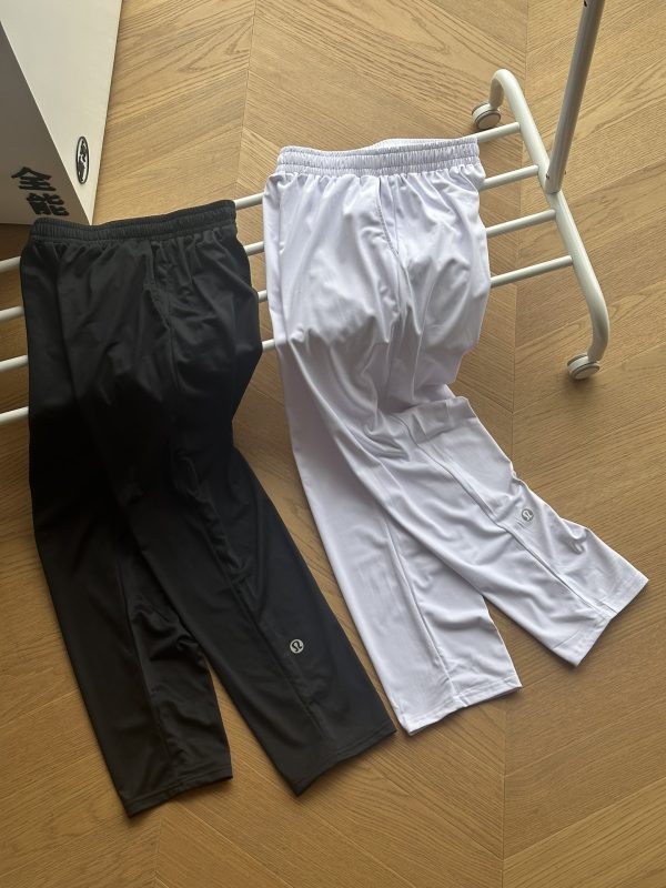 Best Selling Lululemon Trousers Black Logo Style