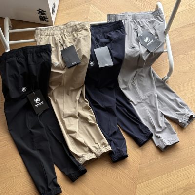 High Quality Mammut Trousers Black Style
