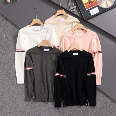 Premium Thom Browne Sweater White Classic Luxury