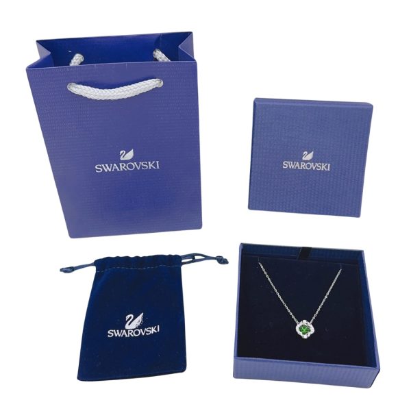 Best Selling Swarovski Necklace Green Luxury