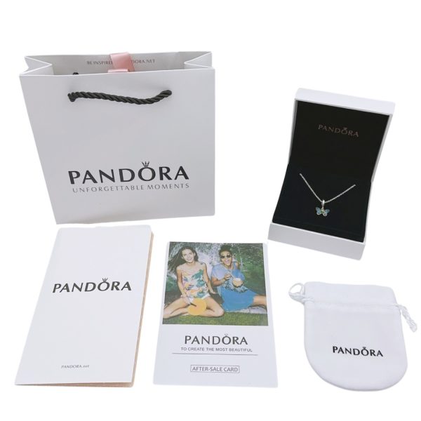 Premium Pandora Necklace Blue Style