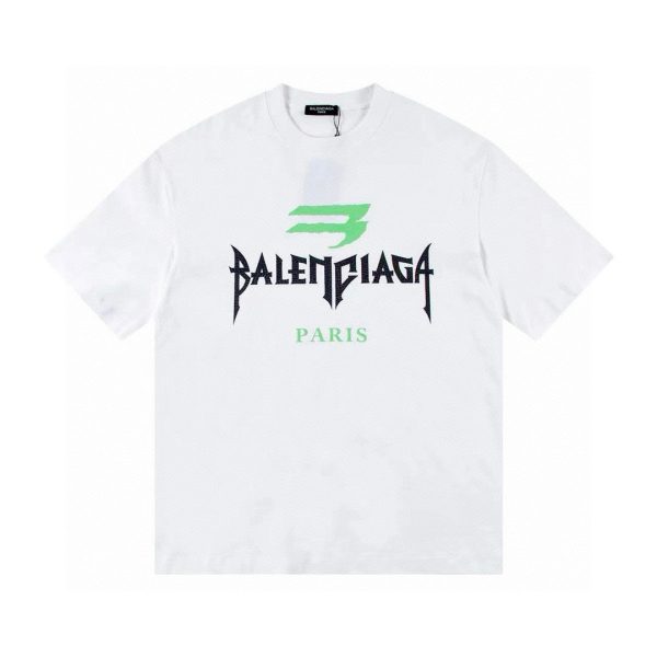 Best Selling Balenciaga Short Sleeves Cotton Print Style