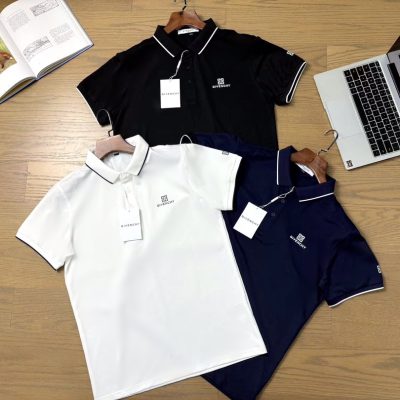 Premium Givenchy Polo Shirt White Casual Luxury