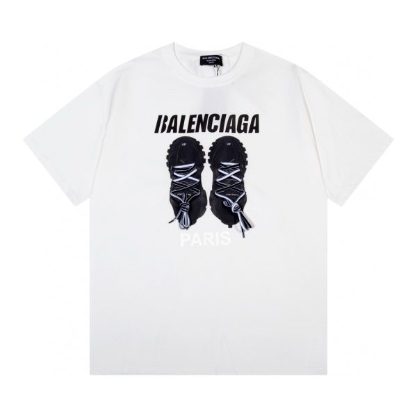 Best Selling Balenciaga Short-Sleeved T-Shirt Cotton Collection