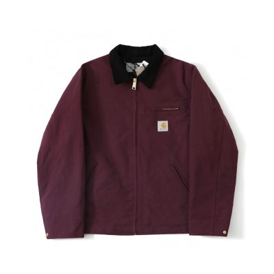 Premium Carhartt Coats Purple Canvas Vintage Style