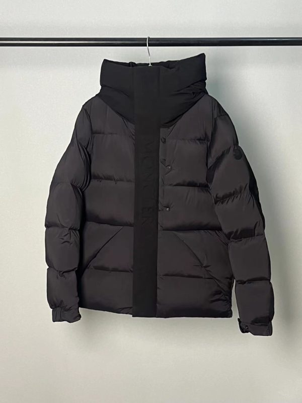 Best Selling Moncler Coats Black Nylon Modern Luxury