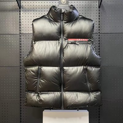 Best Selling Prada Jacket Red Nylon Breathable Luxury