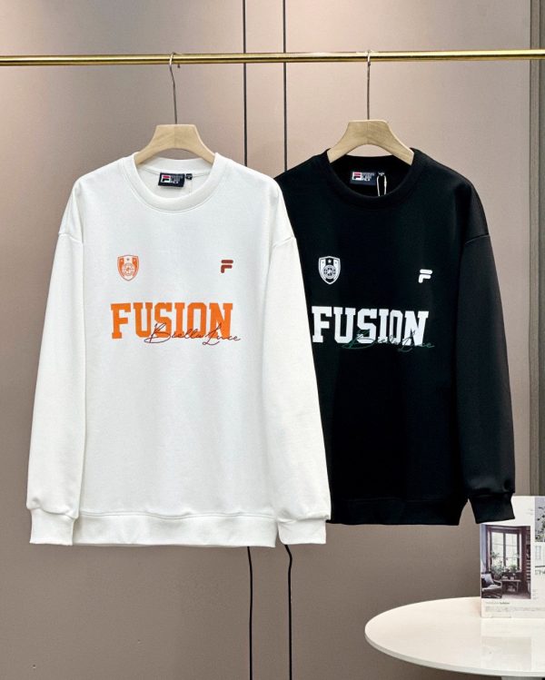 Premium Fila Hoodie Black Casual Collection