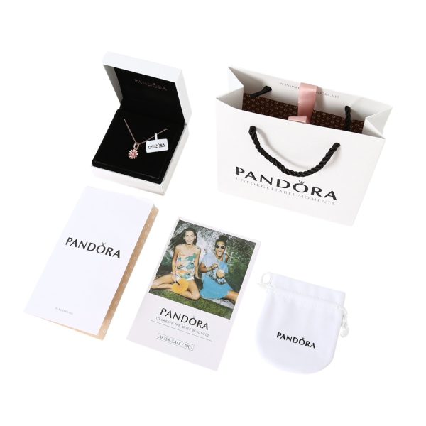 Luxury Pandora Necklace Pink Collection