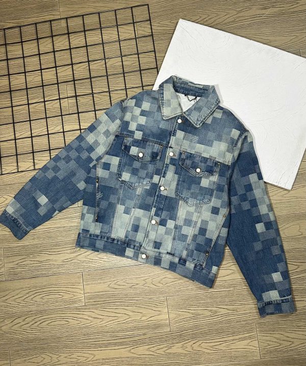 Premium Quality Louis Vuitton Jackets Denim Gradient Collection