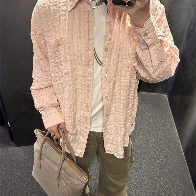 High Quality Our Legacy Shirts Pink Casual Style