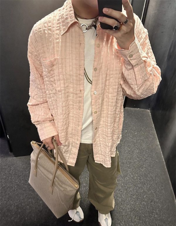 High Quality Our Legacy Shirts Pink Casual Style