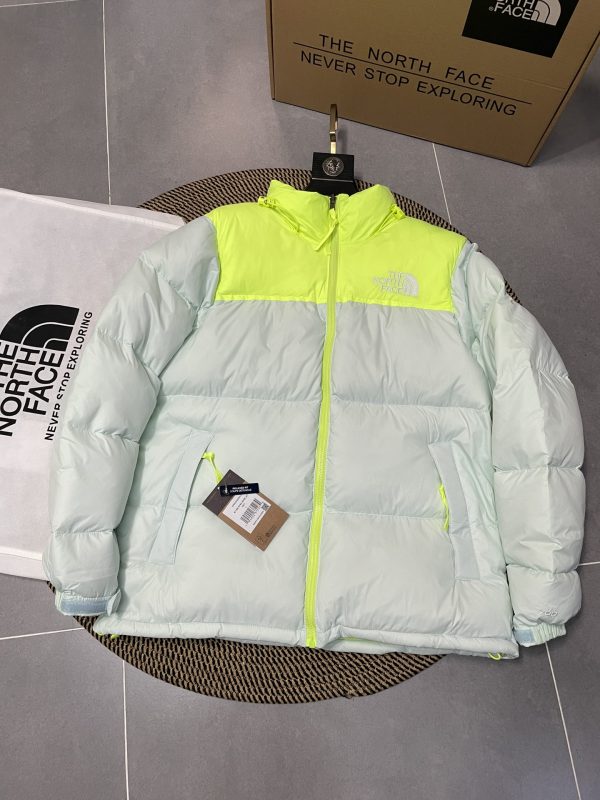Premium The North Face Down Jackets Green Classic Collection