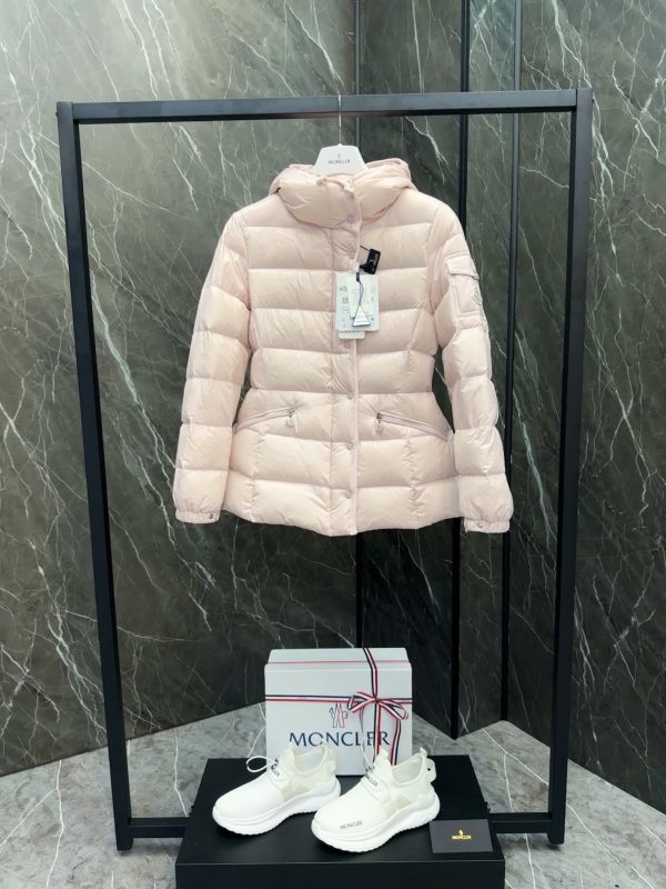 Premium Quality Moncler Jackets White Nylon Modern Luxury