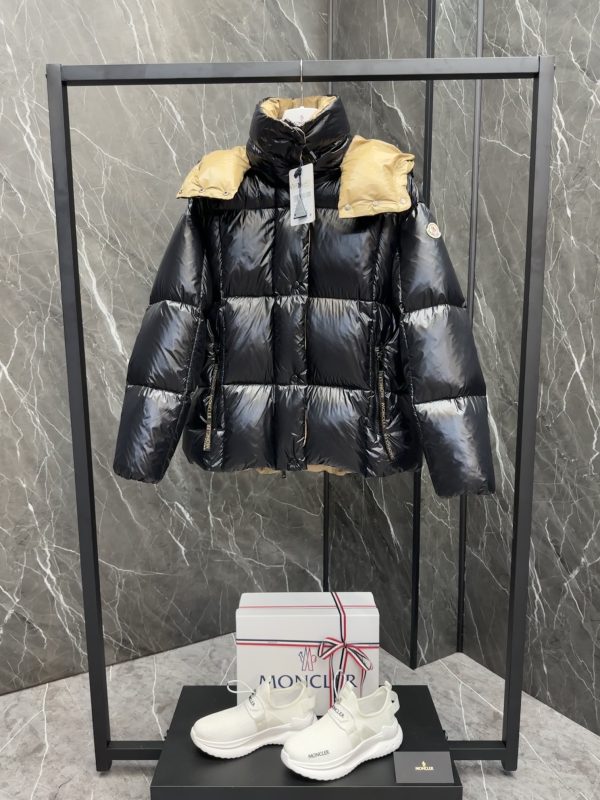 Luxury Moncler Jacket Nylon Logo Style