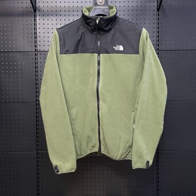 Best Selling The North Face Jackets Green Fleece Patchwork Style
