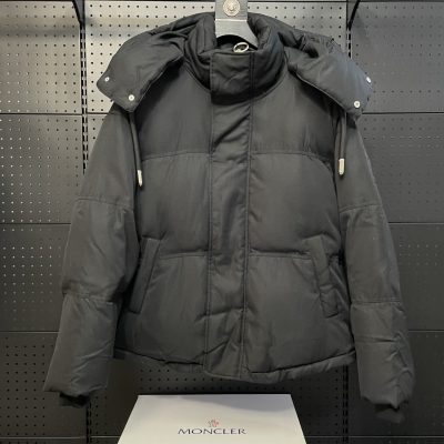 Premium Ami Down Jackets White Polyester Solid Luxury