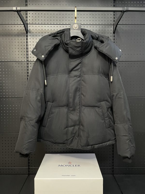 Premium Ami Down Jackets White Polyester Solid Luxury
