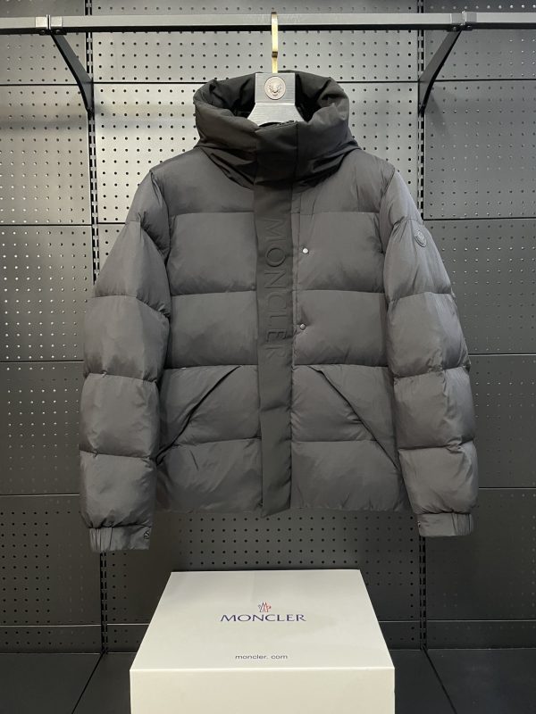 High Quality Moncler Down Jackets Gray Classic Luxury