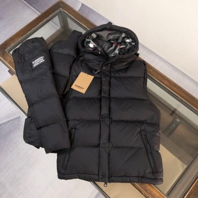 Best Selling Burberry Jackets Black Logo Collection