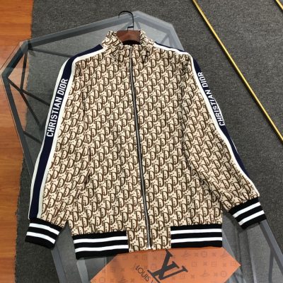 Best Selling Dior Sweatshirts Khaki Print Style
