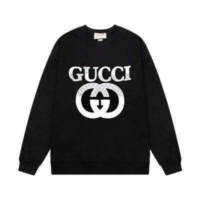 Best Selling Gucci Sweatshirts Black Logo Collection