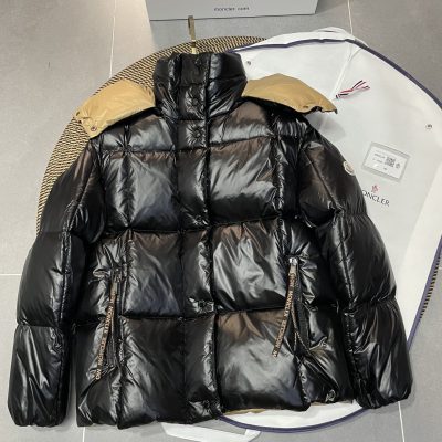 Premium Quality Moncler Jackets White Nylon Style