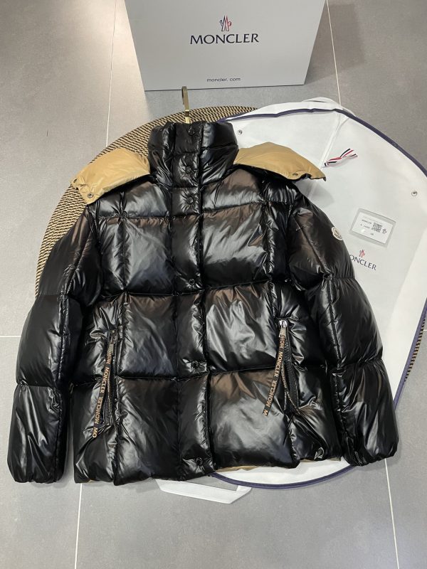 Premium Quality Moncler Jackets White Nylon Style