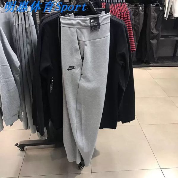 Premium Quality Nike Trousers Gray Cotton Classic Style