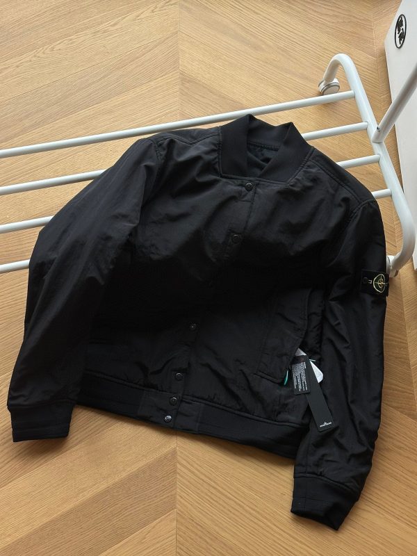 Premium Stone Island Coat Embroidered Luxury