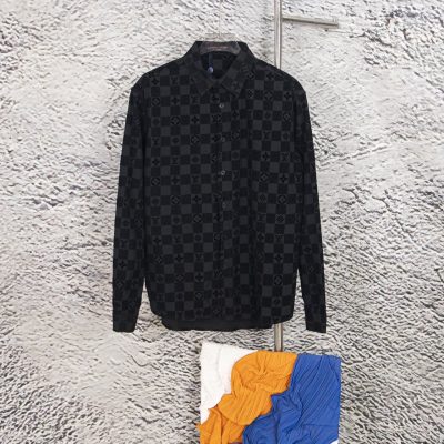 Premium Louis Vuitton Shirts Jacquard Collection