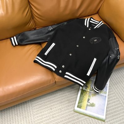 Premium Quality Chrome Hearts Coats Wool Jacquard Style