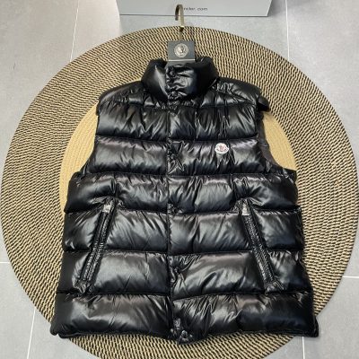 Luxury Moncler Coats White Nylon Classic Style