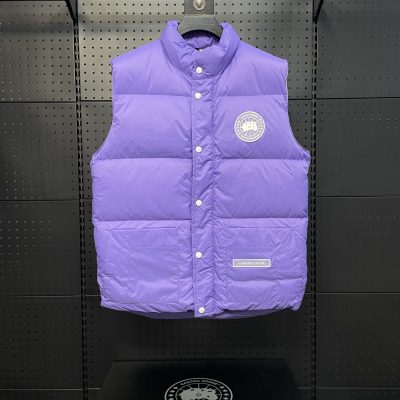 Premium Canada Goose Vest White Nylon Style