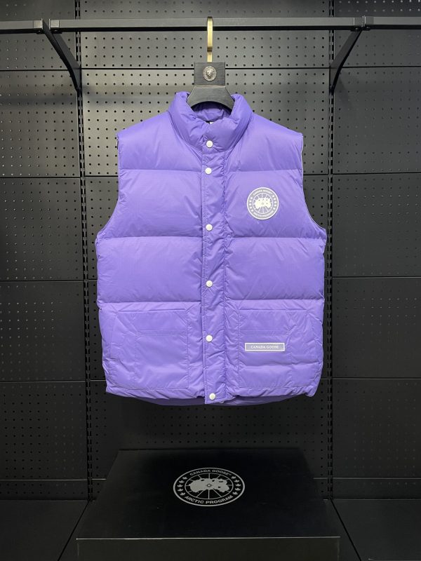 Premium Canada Goose Vest White Nylon Style