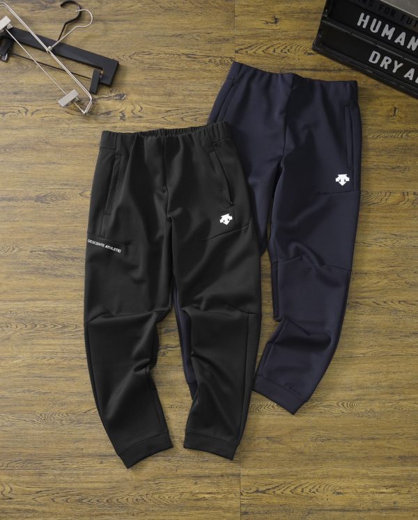 High Quality Descente Pants Navy Retro Luxury