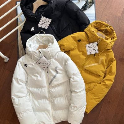 Premium Descente Jackets Black Cotton Collection