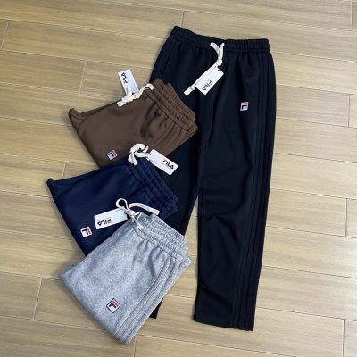 Luxury Fila Hoodie Black Elegant Style