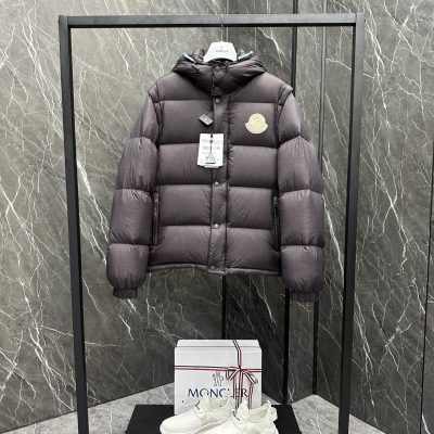 Best Selling Moncler Coats Black Nylon Modern Style