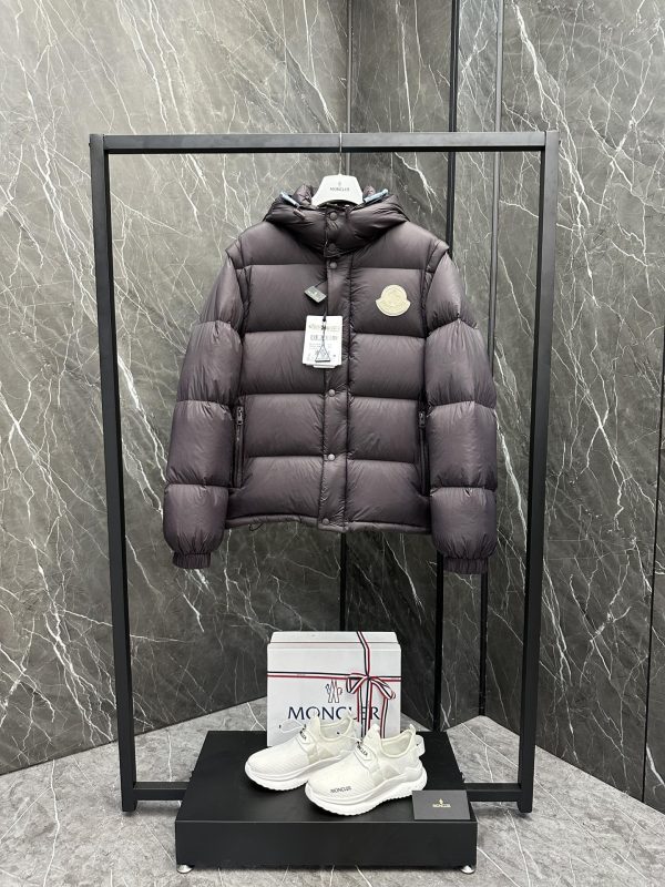 Best Selling Moncler Coats Black Nylon Modern Style