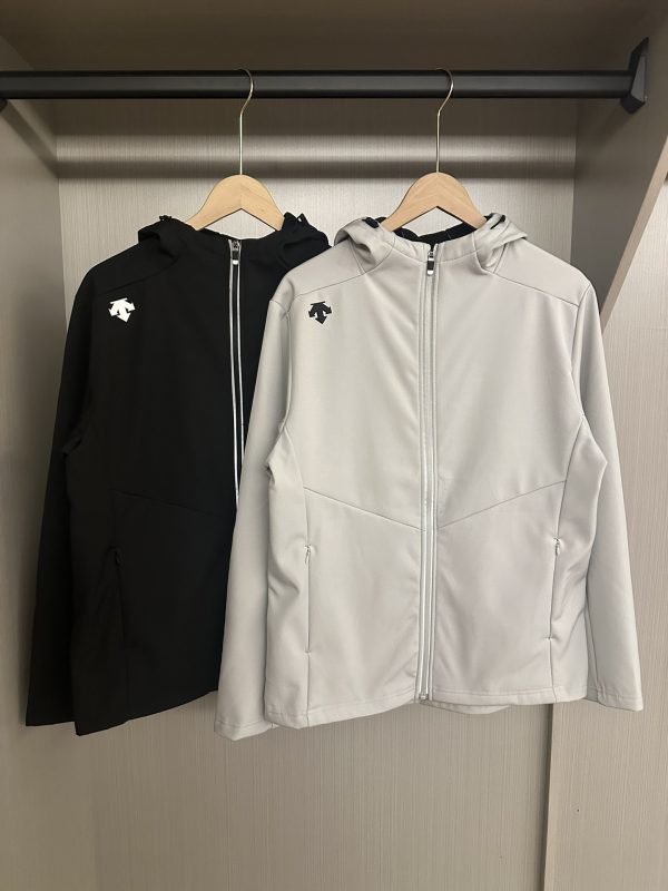 Premium Quality Descente Coats Black Fleece Breathable Collection