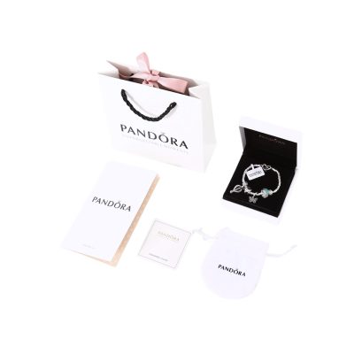 Premium Pandora Bracelet White Logo Luxury