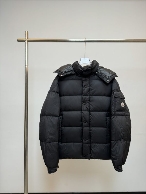 Best Selling Mani Down Jackets White Nylon Logo Collection