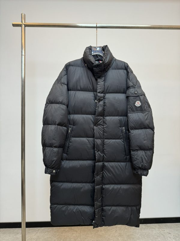 Luxury Mani Down Jackets White Nylon Logo Luxury