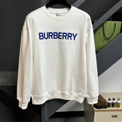 High Quality Burberry Sweatshirts Cotton Classic Luxury