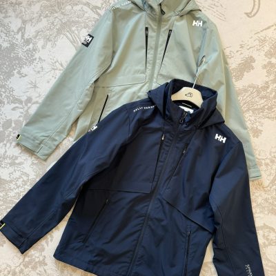 Premium Quality Helly Hansen Coat Navy Cotton Casual Collection