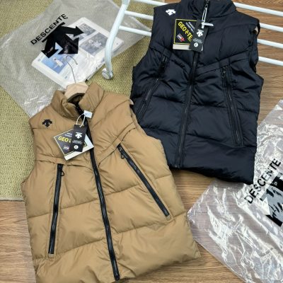Best Selling Descente Jackets Black Cotton Elegant Luxury